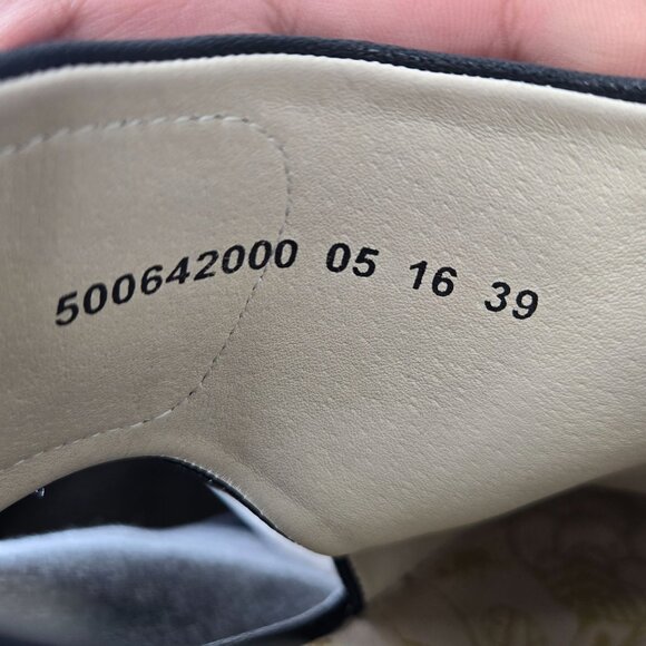 Fly London Yone Wedge Sandal 8-8.5 Black Leather Peep Toe Casyak Platform Wedges - Picture 8 of 14